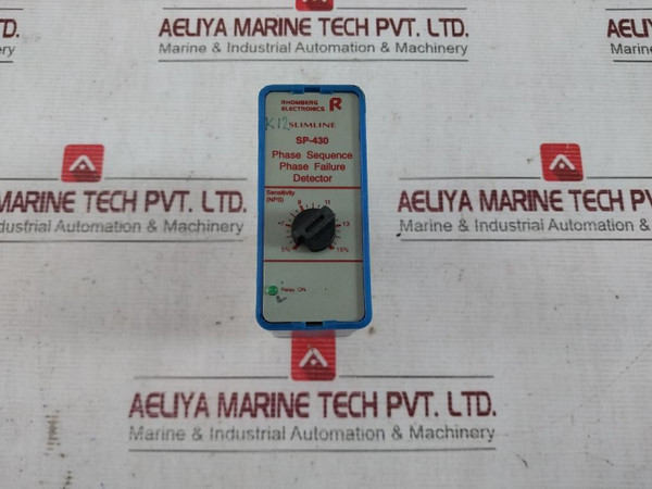 Rhomberg Electronics Sp-430 Phase Failure Detector 440Vac K12