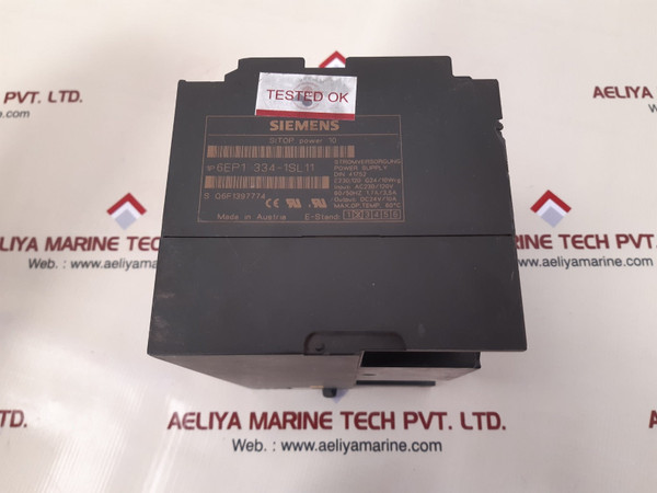 Siemens Sitop Power 10 6Ep1 334-1Sl11 Power Supply Ac230/120V