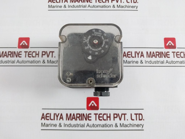 Krom Schroder Dg50U Pressure Switch For Gas 2,5-50 Mbar 600Mbar Als112 93.03C030