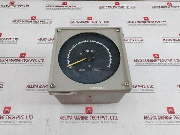 Simrad 125-034889 Analog Speed Log 0.55 M 0.85 M - Used