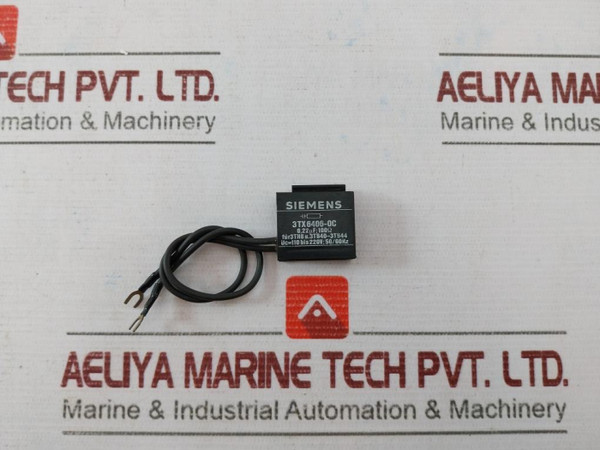 Siemens 3Tx6406-0C Surge Suppressor Rc Element Uc=110 Bis 220V 50/60Hz - Used