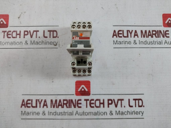 Abb Cr-m4Ss Standard Socket With Cr-m230Ac4 Interface Relay 1Svr405651R3000 7A