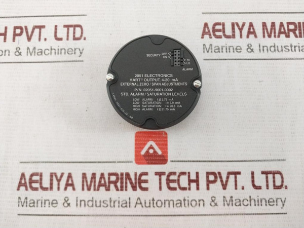 Rosemount 02051-9001-0002 Pressure Transmitter 3031-620-32/Ab 4-20 Ma