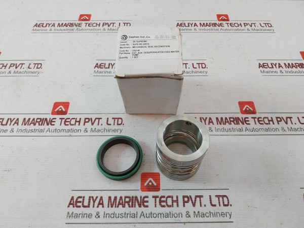 Daehan Supe-re-22019 Mechanical Seal Set For Aux Desuperheater Feed Water Pump - New