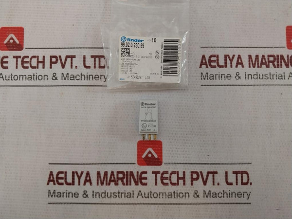 Lot Of 6X Finder 99.02.0.230.59 Led Indicator Module 110-240V Ac/Dc Ie003 - New