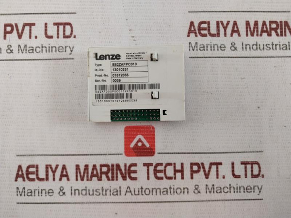 Lenze E82Zafpc010 Profibus Pt Function Module E82Af000P0C010Xx3D10 13010331 - Used