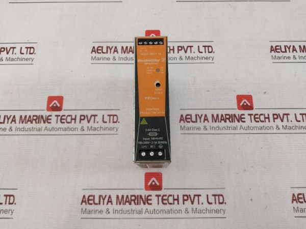 Weidmuller 1469470000 Din-rail Power Supply Pro Eco 72W 24V 3A 100-240V 50/60Hz - Used