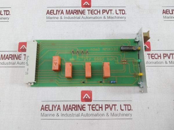 Deckma Mod.2000.4/5 Printed Circuit Board 69001-853 94V-0 - Used