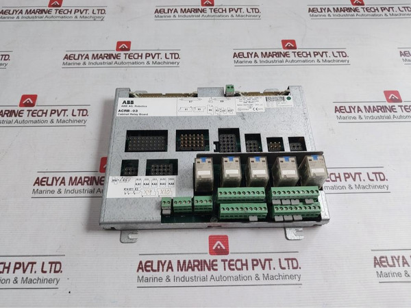 Abb Acrb-03 Cabinet Relay Board 3Hne 08250-1 Rev No: 04, Kks 564.16-1103-p6 - Used
