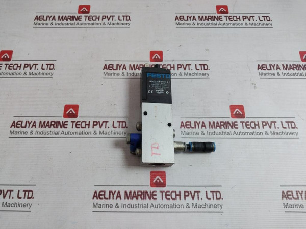 Festo Mpye-5-1/8-hf-010-b Proportional Directional Control Valve 0-145Psi 24Vdc - Used