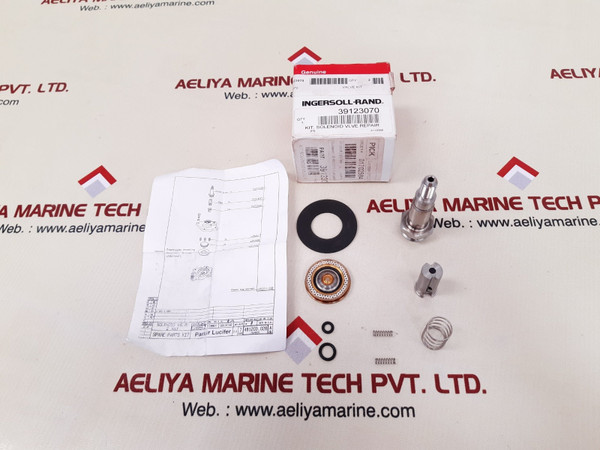 Ingersoll-rand 39123070 2 Way Solenoid Valve Repair Kit