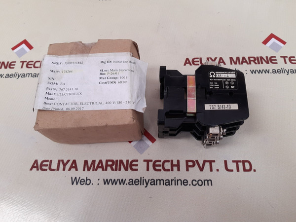 Benedikt & Jager 767 5141-10 Contactor 50/60Hz
