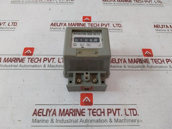 Mitsubishi Electric Hs-70 Integrating Hour Meter 100/120V 60 Hz - Used