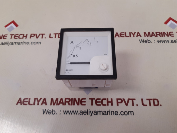 Gossen Rs 202-811 Analog Panel Ammeter 1.5/3A