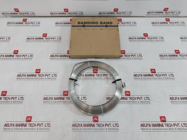 5/8” Inch Banding Strap Galvanized Carbon Steel - New