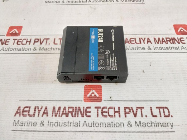 Teltonika Rut240 Cellular Router Tk48Vmd1 2Aet4Rut240G 9-30Vdc - Used