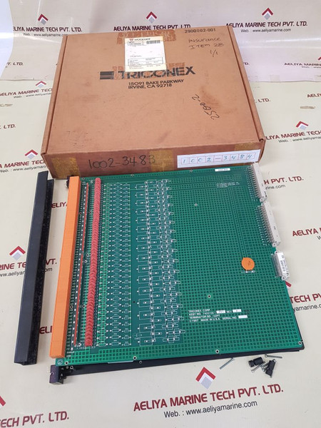 Triconex 7400 106-210 Terminator Board Rev-a