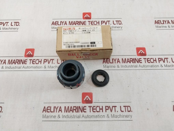 Asahi Av Vbczzuesj015 Ball Check Valve U-pvc 15Mm 13Lbc00031 - New