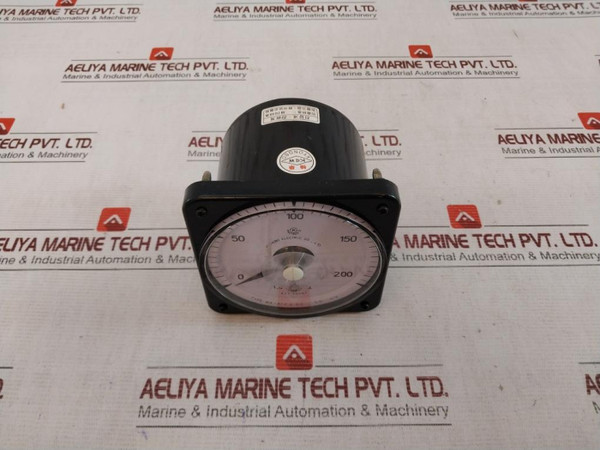 Kyongbo Wa-a1 Analog Ammeter Dc 50 Mv 0- 200A Ksc1303-2 - Used