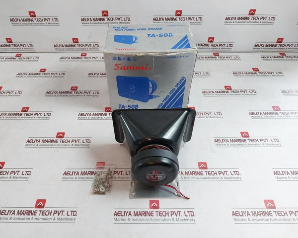 Sammi Ta-50B High Power Horn Speaker 50 Watts 8 Ohm 123 Db - New