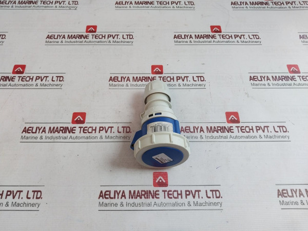 Elettrocanali Ec69284 Heat Resistant Aviation Power Plug Socket 16A 9H 50/60Hz - Used