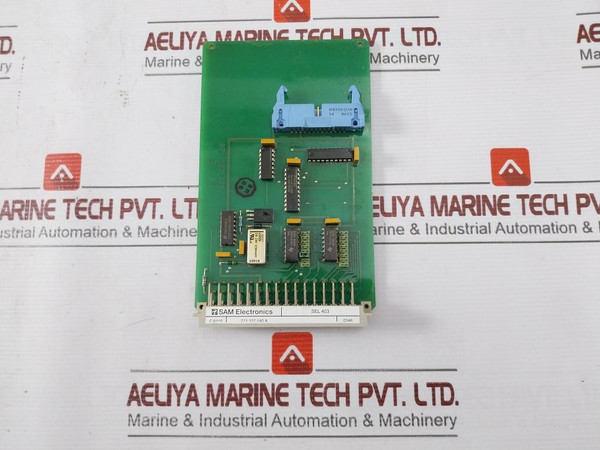 Sam Electronics Sel 403 Printed Circuit Board C 6115, 271.127 139 94V-0 - Used