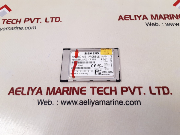 Siemens 6gk1551-2aa00 cp 5512 simatic net profibus card