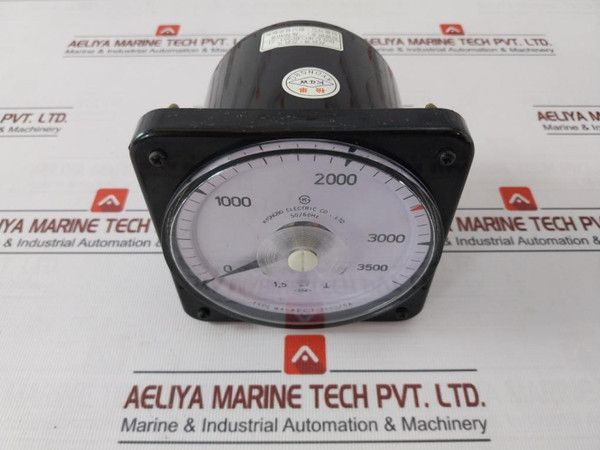 Kyongbo Electric Wa-a2 Panel Ac Ammeter 3500/5A 1.5- 50/60Hz Ks C Iec 60051-2 - Used