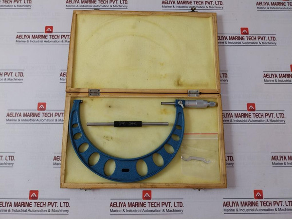 Mitutoyo 167-107 Outside Micrometer Thickness Measuring Tool With Wrench Set - Used