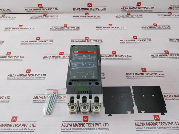Abb Ax205-30 Contactor 1000V- 275A Iec 60947-4-1 Su02082-14006 110-120V 60Hz - New
