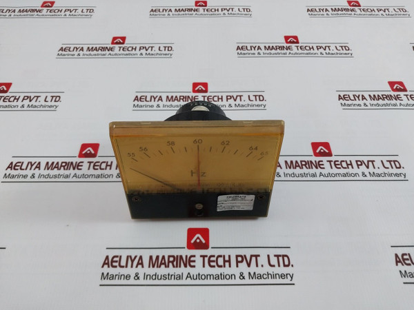 Toyo Keiki Fcf-12Nb Frequency Meter Jis C 1102 115V 55-65Hz Class 0.5