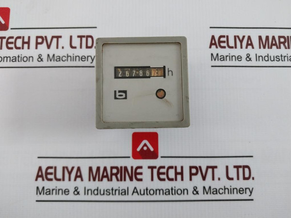 Bauser Hour Meter 20-28V 50Hz - Used