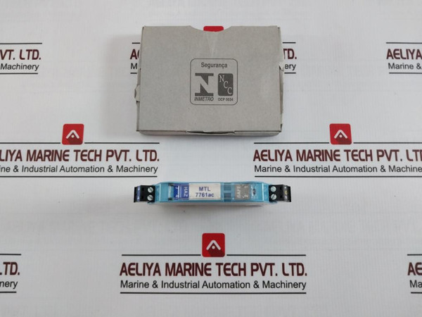 Eaton Mtl7761Ac Crouse-hinds Series Shunt-diode Safety Barrier 100 Ma 250V/120V - New