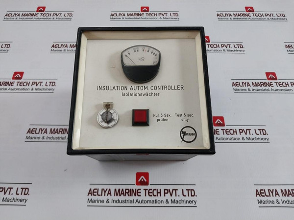 Rolf Janssen Iw 01 Insulation Autom. Controller 220/440V 50Hz 220~V 4A - Used
