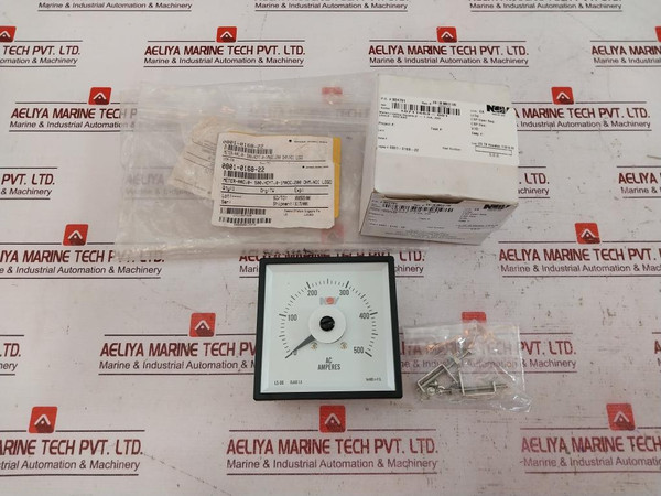 Nov 10711663-001 Analog Meter 96X96Mm 0-1Ma, 200 Ohm; 0-500 Aac