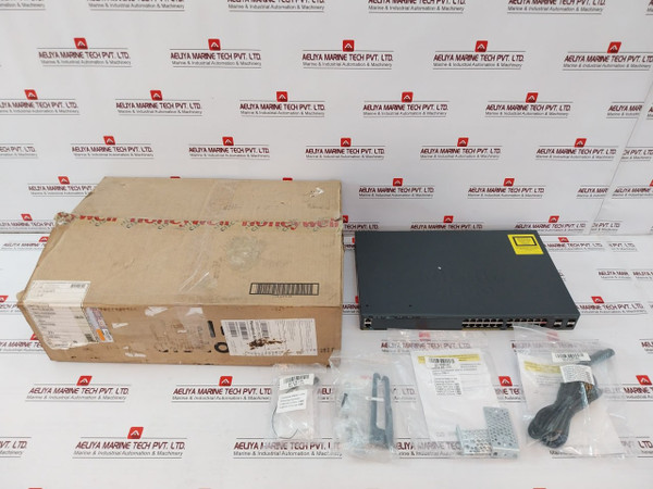 Cisco Ws-c2960X-24Ts-l Stackable Gigabit Ethernet Switch Set 50-60Hz 100-240V