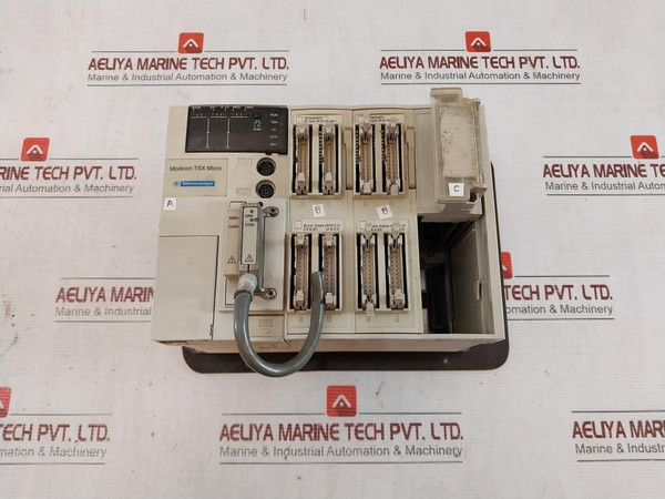 Schneider Electric Tsx3721101 Modular Base Controller With Discrete Input Module Tsxdez12D2