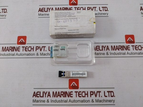 Hpe J4859C Optical Transceiver Module 072817 5092-1847 Sh-4859 Ss