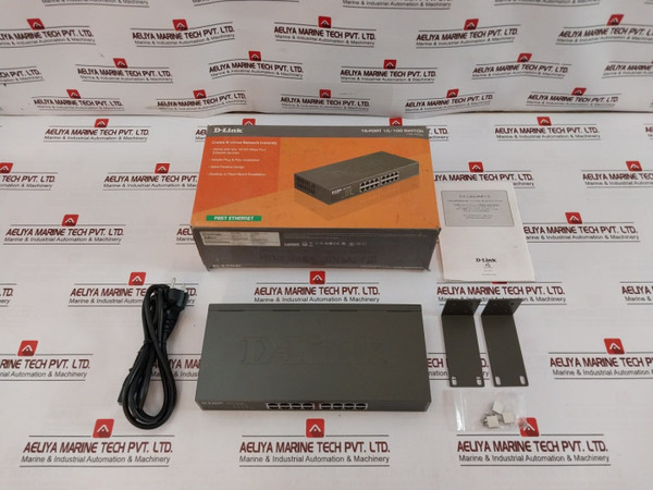 D-link Des-1016A 16 Port 10/100 Switch Oes1016Ae-b1G 100-240Vac Acn 50-60Hz