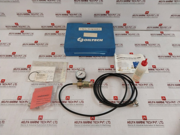 Oiltech Cgh-3000 Hydraulic Accumulator Charging / Test Set 0-25 Mpa 79874-815