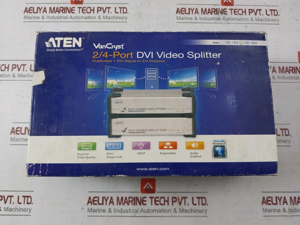 ATEN 4ポート DVIスプリッター VS-164 ATEN 4ポート DVIスプリッター