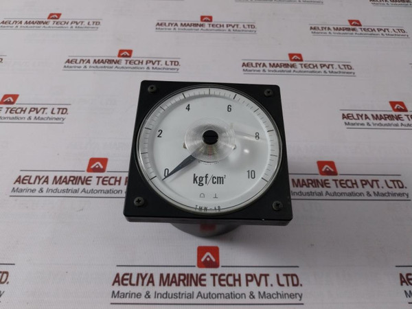 Tsuruga Electric Tmw-4B Pressure Indicator 0 To 10 Kgf/Cm2 M-762-2 50A H1356744