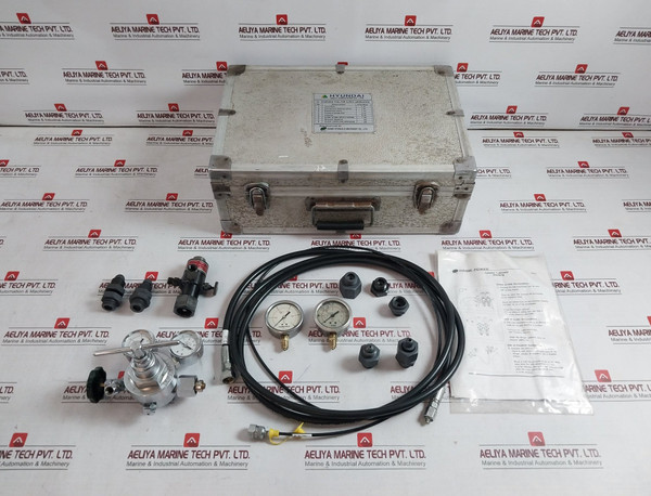 Hmp Hanmi Hydraulic Fr-ils-op N2 Charging Tool Set For Alpha Lubricator 3200 Bar