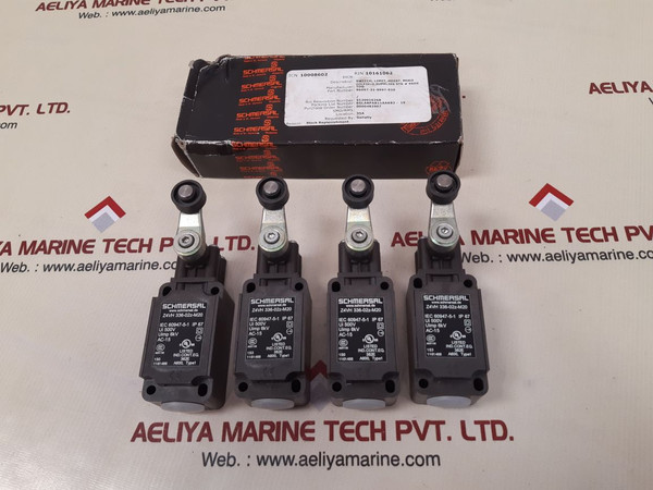 Schmersal z4vh 336-02z-m20 hoist limit switch