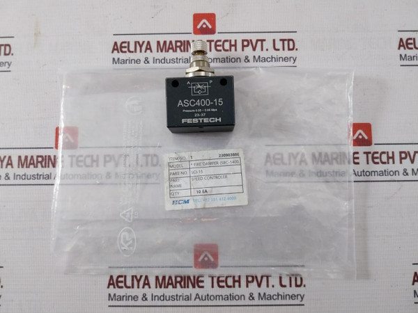 Festech Asc400-15 Speed Controller Sci-15 0.05-0.95 Mpa 23090388E