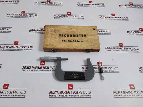 Micrometer 75-100X0.01Mm 75-100Mm 75Mm 0-45