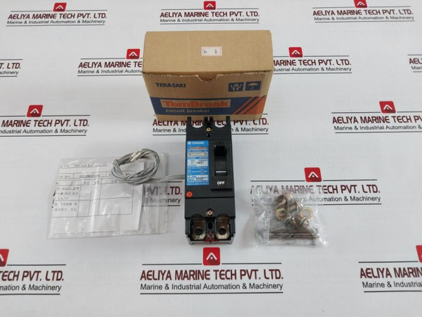 Terasaki Xe100Nn 2 Pole Tembreak Circuit Breaker 1T2-1-000-06P Ac600V Dc250V