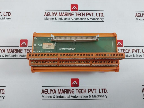 Weidmuller Rs-f 64 Interface Module Rs-f 60, 2246.6