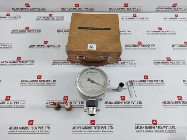 Leutert Pi-meter Mean Time Pressure Indicator Set 2.6-5.2 Bar 8292