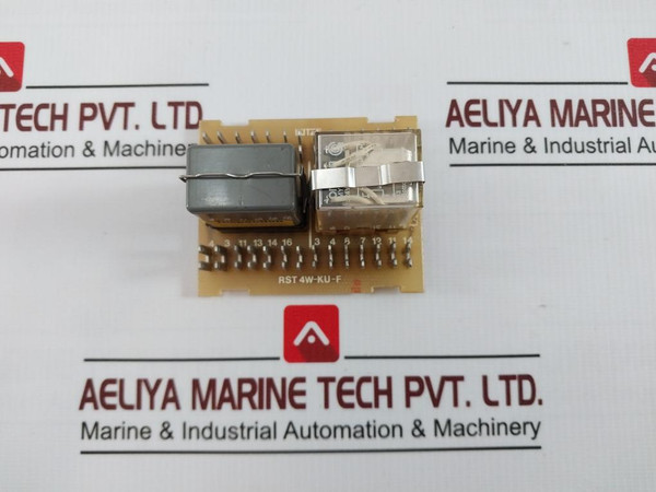 Lutze Rst 4W-ku-f Relay Pcb Module My4 0.5S-1Min 24Vdc 5A 240Vac 28Vdc Za 24/1M